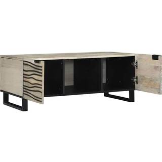 Sofabord Beige og sort 100 x 54 x 40 cm