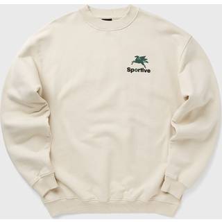 Goodies Sportiv 550GMS PREMIUM HUMMUS CREWNECK PUFF PRINT ECRU - M