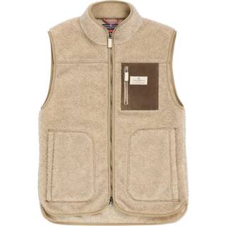 Amundsen Sports Women's Heroes Wool Fleece Vest Fleecevest Damer størrelse M farve beige