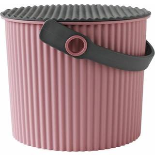 Japansk Omnioutil spand med låg 4 liter Rose Pink