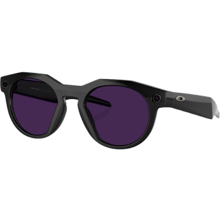 Oakley Unisex Meta OW8002 Hstn 800202 Solbriller O_matter Sort Transparent Rund Overgange Fotokromatisk