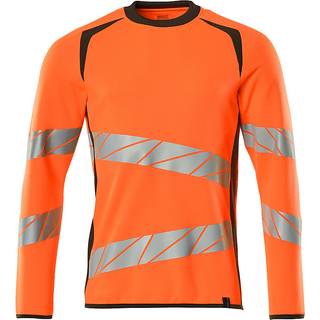 MASCOT ACCELERATE SAFE sweatshirt, hi-vis orange/mørk antracit - XS