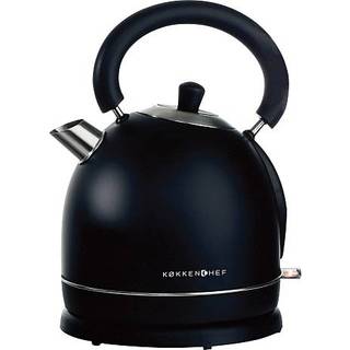 Køkkenchef dome kedel 1,7 liter - mat sort (På lager i butik)