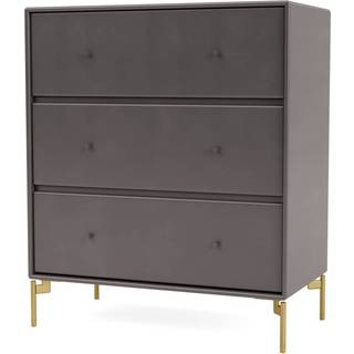 Montana CARRY kommode med ben - 35 Coffee (8-12 ugers Levering) - Messing
