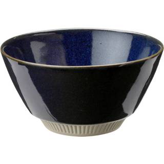 KNABSTRUP Keramik colorit skål 14 cm - navy blå