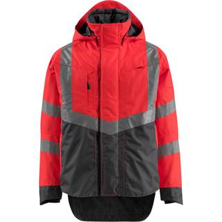 MASCOT SAFE SUPREME Harlow skaljakke, hi-vis rød/mørk antracit - XL