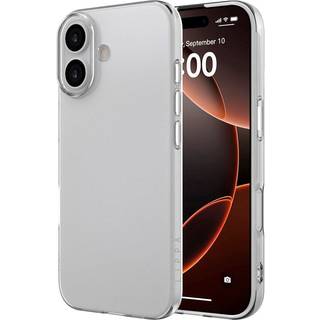 Lippa iPhone 17 Slankt Fleksibelt Plastik Bagside Cover - Gennemsigtig