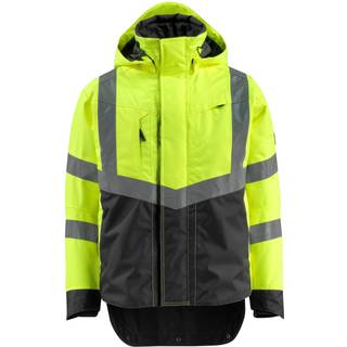 MASCOT SAFE SUPREME Harlow skaljakke, hi-vis gul/sort - 3XL