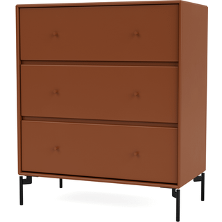 Montana CARRY kommode med ben - 146 Hazelhut (8-12 ugers Levering) - Black