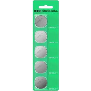 Greencell Lithium-knapcellebatteri CR2430 3V 290mAh, 5-pak