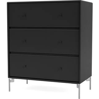 Montana CARRY kommode med ben - 05 Black (8-12 ugers Levering) - Matkrom