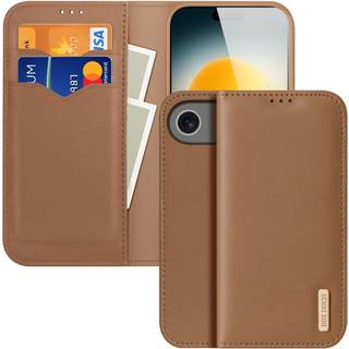 iPhone Air Dux Ducis Hivo Læderpung - Brun