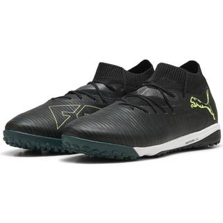 PUMA FUTURE 8 PRO Cage Football Boots Unisex, Shoes, Black/Fizzy Light/Green Terrain, 41