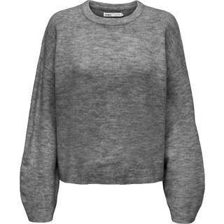 ONLY Striktrøje - Simoni - Medium Grey Melange