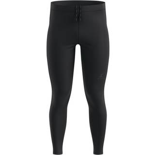 Odlo Essential Warm Running Tights Men - Black, Size S - black