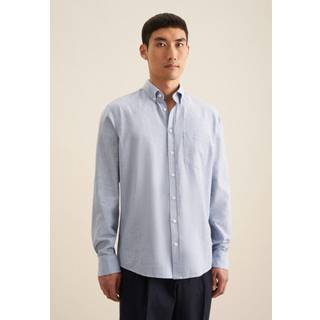 Seidensticker Herren Hemd blau meliert