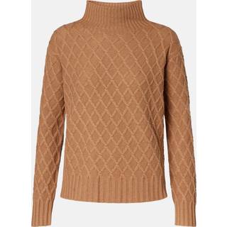 Max Mara Camel hair turtleneck sweater - beige - M