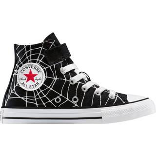 Converse Converse Black Chuck Taylor Kid Spiderweb Easy On Strap High Trainers
