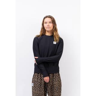 Eivy Women's Versa Loose Fit Rib Top Longsleeve Damer størrelse S farve sort