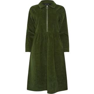 M & Co M & Co Kjole med Lynlås og Halv Stykknap - 46