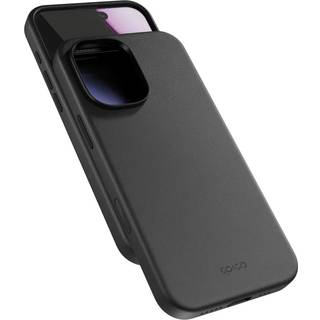 Epico Leather Pro Mag+ Cover - iPhone 17 - MagSafe Kompatibel - Sort