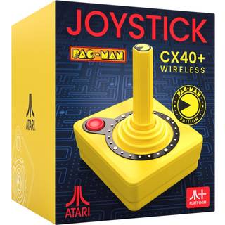 Atari Pac-Man CX-40+ (Yellow) - Wireless Joystick
