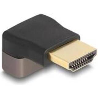 Delock HDMI Han-til-Hun-Adapter 90° Vinklet Opadgående 8K@60 Hz