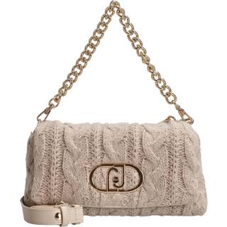 Liu Jo Icon M Skuldertaske beige