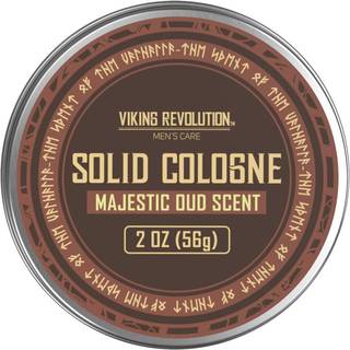 Viking Revolution Majestic Oud Herre Solid Cologne M?nd 2 Oz - M?nd Solid Parfume K?ln til m?nd - Balsam Cologne til m?nd Cologne Balm Travel Col