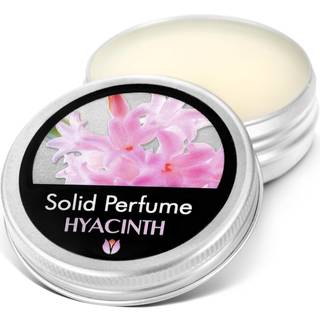 Flowerland Solid parfume - B?rbar lommebalsam Parfume Perfekt til rejsebrug - Naturlig duft Parfum til m?nd og kvinder - Natural & Vegan - Hyacin