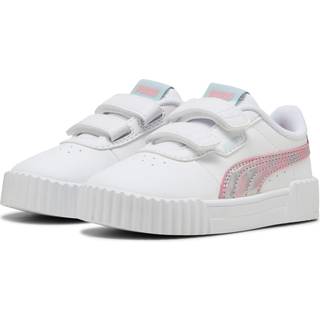 PUMA Carina 3.0 Space Belle Sneakers Toddlers, Shoes, White/Pinkscape, 23