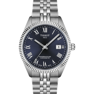 Tissot T156.408.11.043.00 Herrenuhr Powermatic 80 COSC Ballade 39 mm Blau