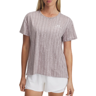 Under Armour Vanish Energy 2.0 Printed Women's Short Sleeve Gray Dawn / White M