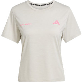adidas Own The Running Shirt Women - Cream, Size S - cream