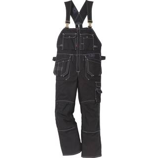 Fristads 100310 Håndværker bomuld overalls 51 / Arbejdsoveralls Sort C52