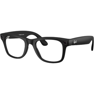 Ray - Ban Unisex Meta RW4012 Wayfarer 601SSB Optiske stel Injiceret Sort Transparent Firkantet Anti-blå lys Antiblænding