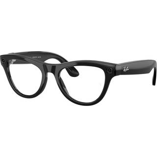 Ray - Ban Unisex Meta RW4014 Skyler 601/CH Solbriller Injiceret Sort Transparent Geometrisk Overgange Fotokromatisk