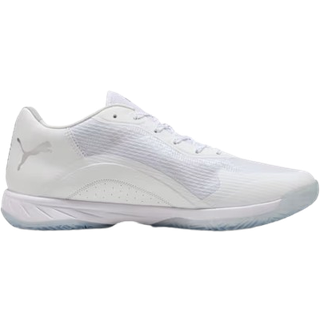 PUMA Accelerate Turbo 4 Handball Shoes Unisex, Shoes, White/Silver/Ash Gray, 35.5