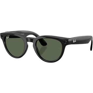 Ray - Ban Unisex Meta RW4013 Headliner 601/71 Solbriller Injiceret Sort Grøn G15 Pantos Normal