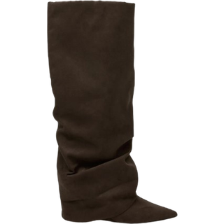 Nelly - Brun - Folded Shaft Boot - 40
