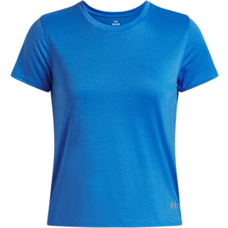 Under Armour Launch Women's Short Sleeve Blue Atlantis / Reflective XL