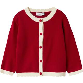 NAME IT Strik Cardigan Ralbo Jester Red