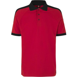 PRO Wear 0322 poloshirt | kontrast-Rød-S