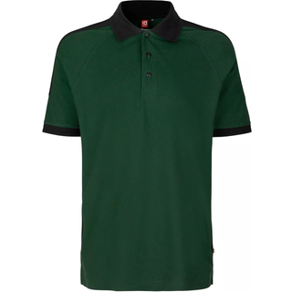 ID - PRO Wear Poloshirt med kontrastfarve - Herre - Grøn - 0322