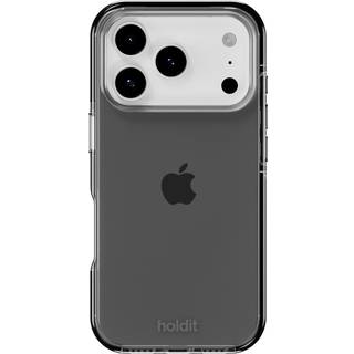 HOLDIT Seethru iPhone 17 Pro cover (sort)