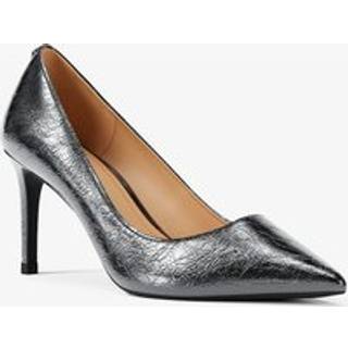 MK Alina Flex Crackled Metallic Leather Pump - Grey - Michael Kors - EU 42.5