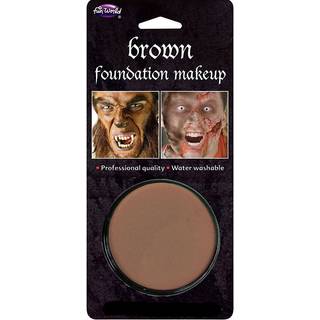 Halloween Basis Make-up braun
