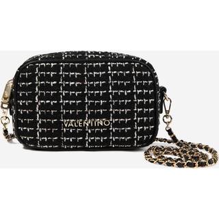 Valentino Bags Tweed Crossover taske sort