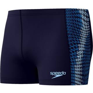 Speedo End+ Tech Panel Aquashort Badebukser Herrer størrelse 6 farve blå