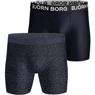 Björn Borg Sports Microfiber Boxers 2-pack Blå, XXL